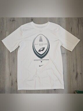 EUC Nike Dri-FIT Philadelphia Eagles Performance Tee Athletic Shirt XL 18/20